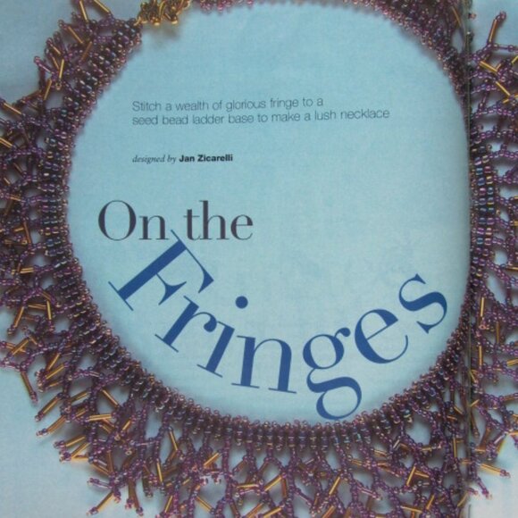 Bead and Button Magazine Creative Ideas For The Art of Beads Jewelry June 2006 - Picture 6 of 16